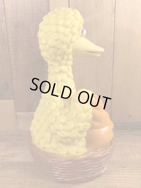 90年代頃のセサミストリートのビッグバードのビンテージの貯金箱フィギュア