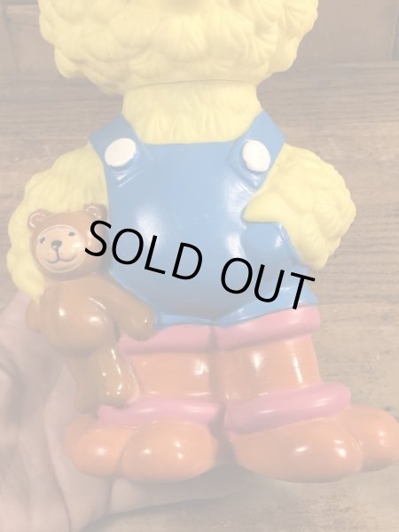 90’sのセサミストリートのベイビービッグバードのヴィンテージの貯金箱