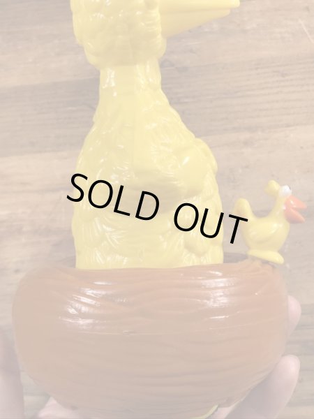 90年代頃のセサミストリートのビッグバードのビンテージのプラスチックトイ