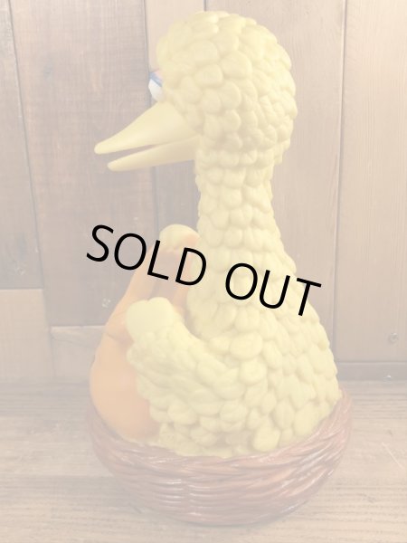 90’sのセサミストリートのビッグバードのヴィンテージのコインバンク