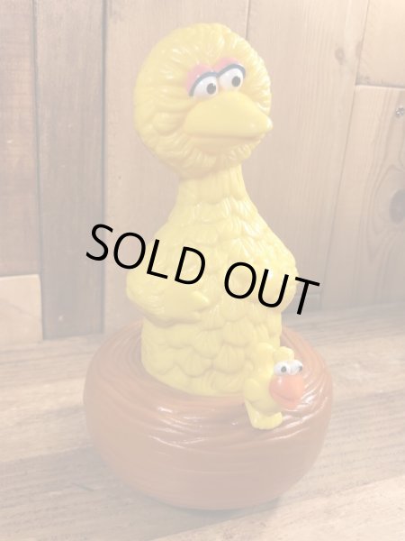 90年代頃のセサミストリートのビッグバードのビンテージのプラスチックトイ