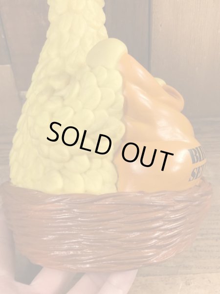 90’sのセサミストリートのビッグバードのヴィンテージのコインバンク