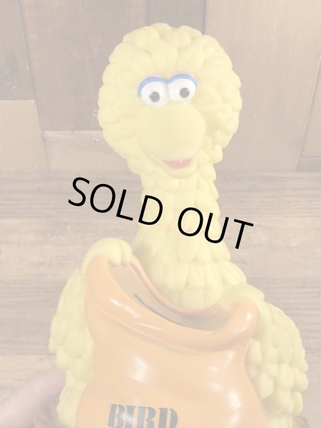 90年代頃のセサミストリートのビッグバードのビンテージの貯金箱