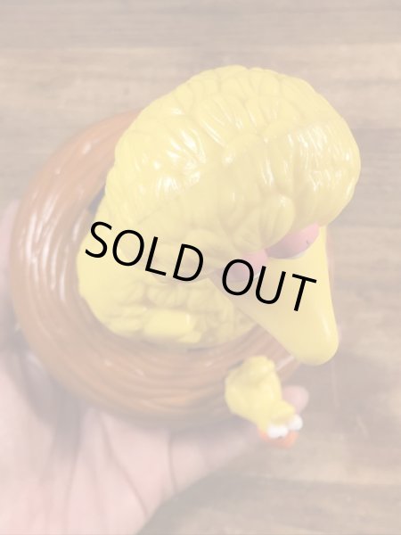 90年代頃のセサミストリートのビッグバードのビンテージのプラスチックトイ