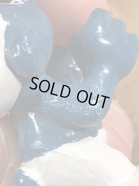 80’sのスマーフのヴィンテージのPVC製フィギュア