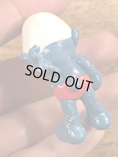 80’sのスマーフのヴィンテージのPVC製フィギュア