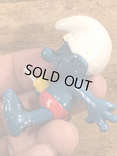 80’sのスマーフのヴィンテージのPVC製フィギュア