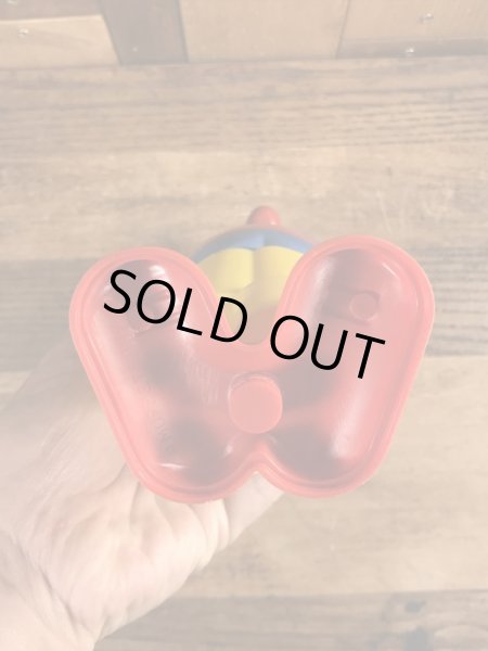 70’sのセサミストリートのアーニーのヴィンテージのスタッキングトイ