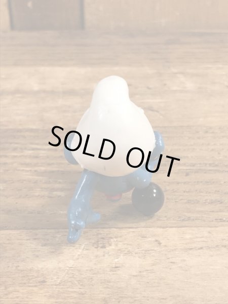 80’sのスマーフのヴィンテージのPVC製フィギュア