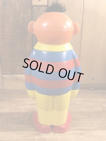 70’sのセサミストリートのアーニーのヴィンテージのスタッキングトイ