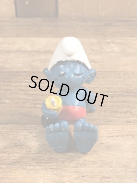 80’sのスマーフのヴィンテージのPVC製フィギュア