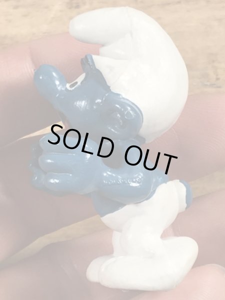 80’sのスマーフのヴィンテージのPVC製フィギュア