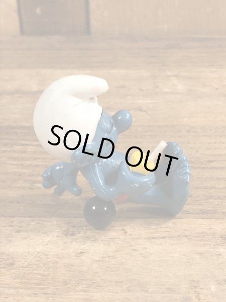 80年代頃のスマーフのビンテージのPVCフィギュア