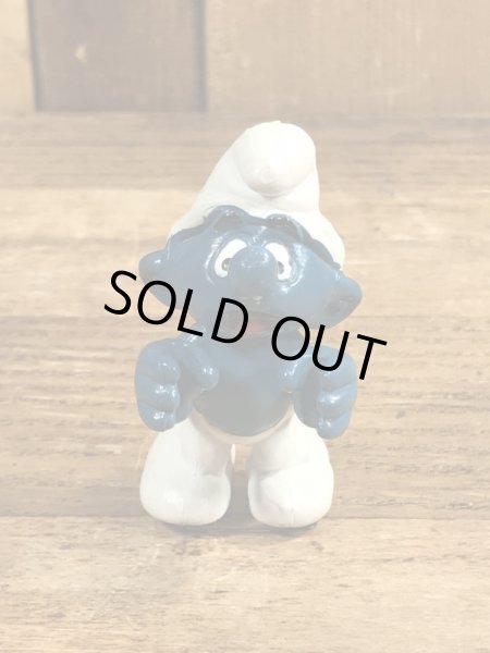 80’sのスマーフのヴィンテージのPVC製フィギュア