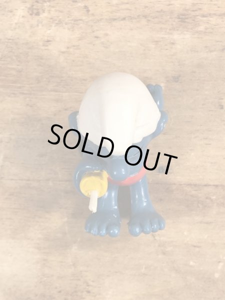 80年代頃のスマーフのビンテージのPVCフィギュア