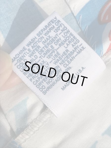 80’sのアルファベットとセサミストリートのヴィンテージのカーテン