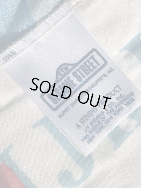 80年代頃のセサミストリートのビンテージのカーテン