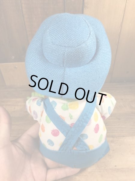 90’sのハットを被ったカーミットのヴィンテージのプラッシュドール