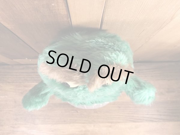 80年代頃のセサミストリートのオスカーのビンテージのぬいぐるみ