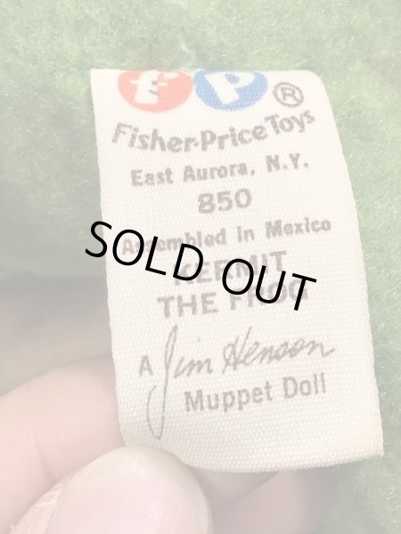 70’sのマペッツのカーミットのヴィンテージのプラッシュドール