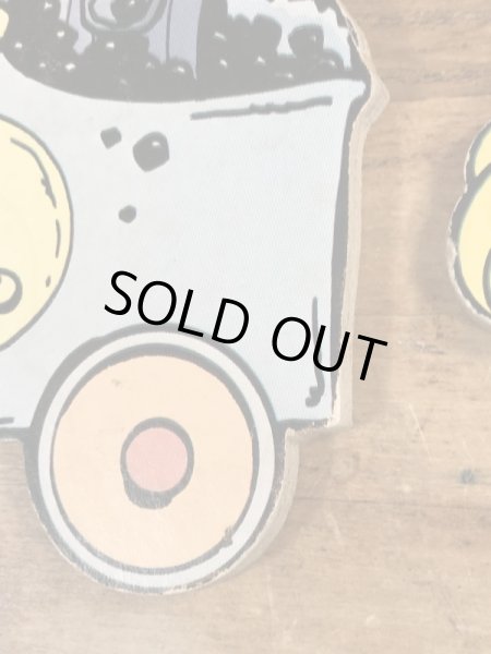 70~80’sのセサミストリートのヴィンテージのウォールデコセット