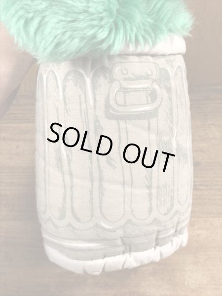 80年代頃のセサミストリートのオスカーのビンテージのぬいぐるみ