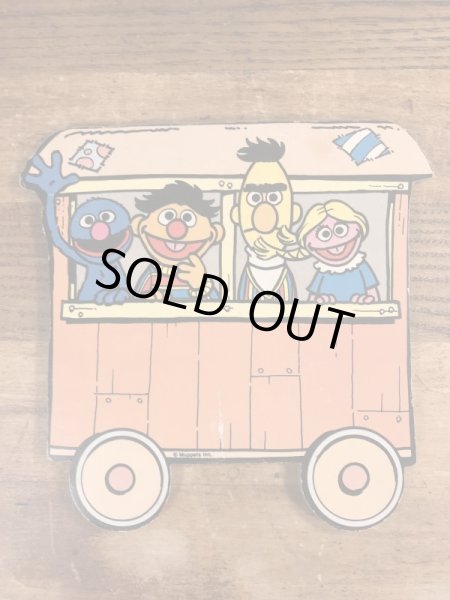 70~80’sのセサミストリートのヴィンテージのウォールデコセット