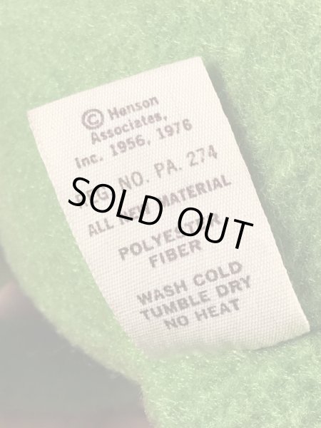 70年代頃のマペットショウのカーミットのビンテージのぬいぐるみ