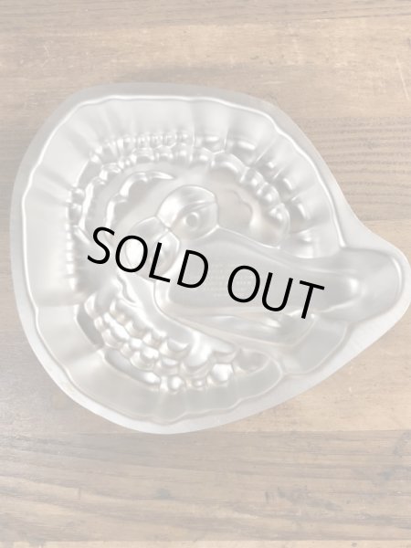 70年代頃のセサミストリートのビッグバードのビンテージのケーキモールドセット