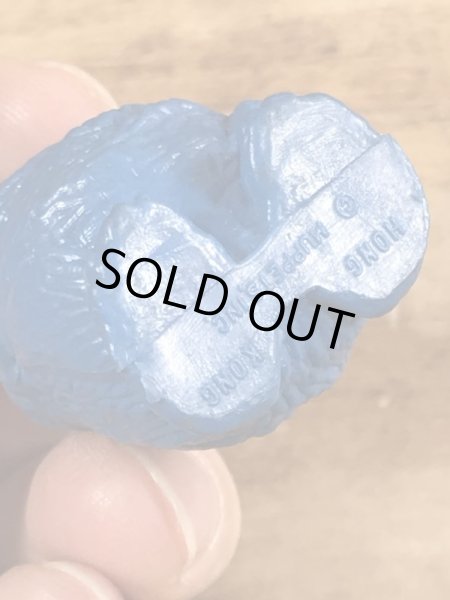 80’sのセサミストリートのクッキーモンスターのヴィンテージのPVC製フィギュア