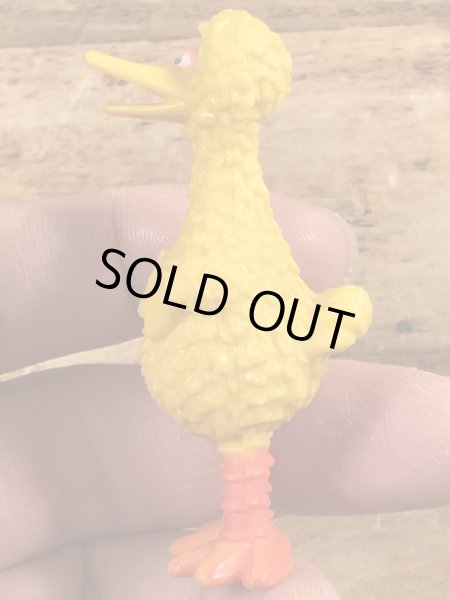 80’sのセサミストリートのビッグバードのヴィンテージのPVCフィギュア