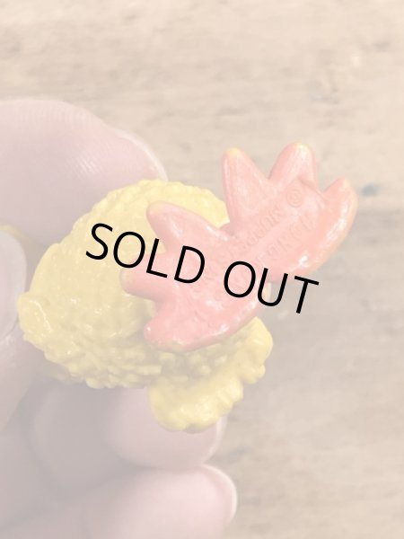 80’sのセサミストリートのビッグバードのヴィンテージのPVCフィギュア