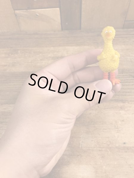 80’sのセサミストリートのビッグバードのヴィンテージのPVCフィギュア