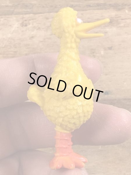 80’sのセサミストリートのビッグバードのヴィンテージのPVCフィギュア