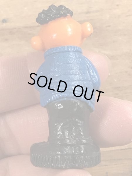 80年代頃のセサミストリートのアーニーのビンテージのPVCフィギュア