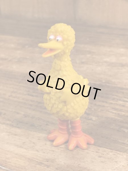 80’sのセサミストリートのビッグバードのヴィンテージのPVCフィギュア