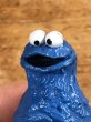 80年代頃のセサミストリートのクッキーモンスターのビンテージのPVCフィギュア