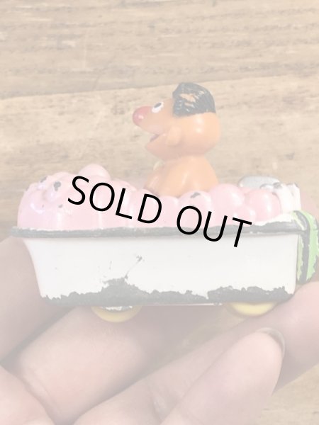 80’sのセサミストリートのアーニーのヴィンテージのミニカー