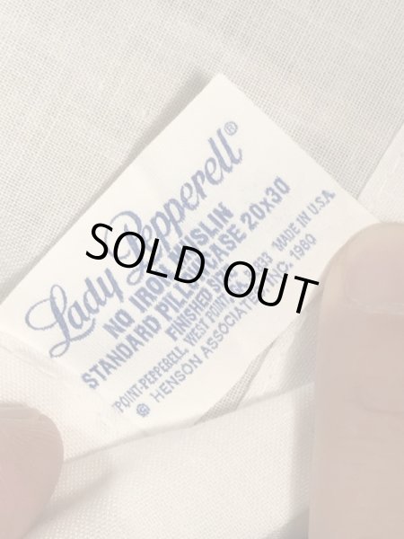 80年代頃のカーミットとミスピギーのビンテージのピローケース