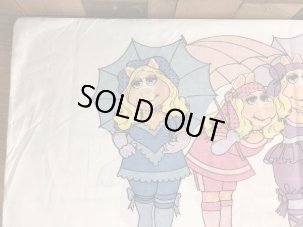 80’sのマペッツのミスピギーのヴィンテージの枕カバー