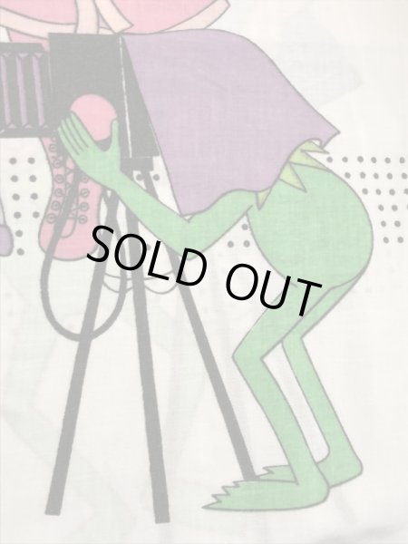 80’sのマペッツのミスピギーのヴィンテージの枕カバー