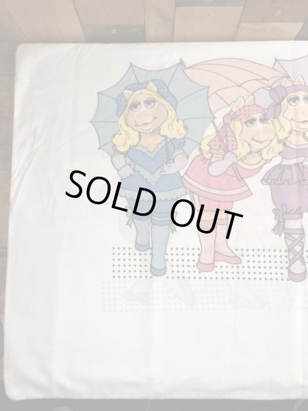 80’sのマペッツのミスピギーのヴィンテージの枕カバー