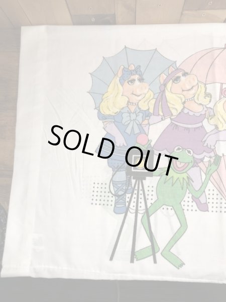 80’sのマペッツのミスピギーのヴィンテージの枕カバー