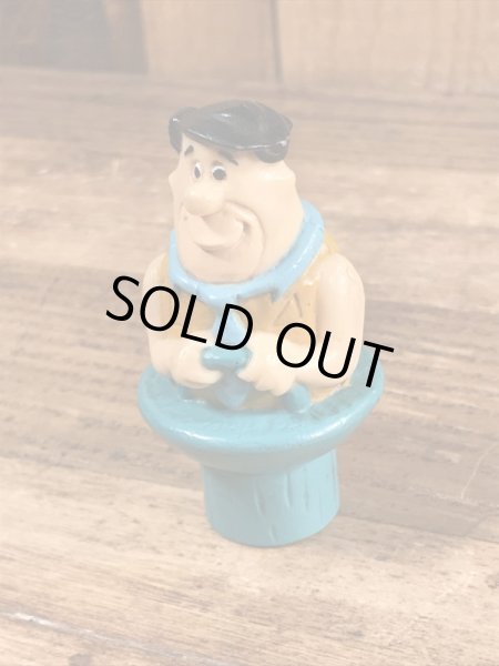 90’sのフリントストーンのフレッドのヴィンテージのミールトイ