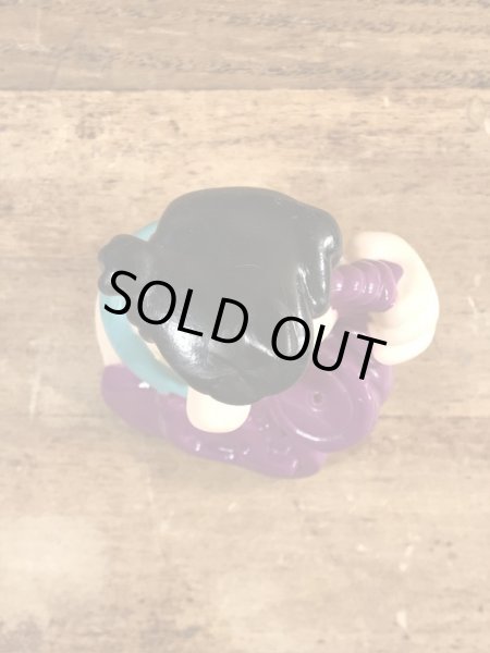 90年代頃のフリントストーンのフレッドのビンテージのソフビフィギュア