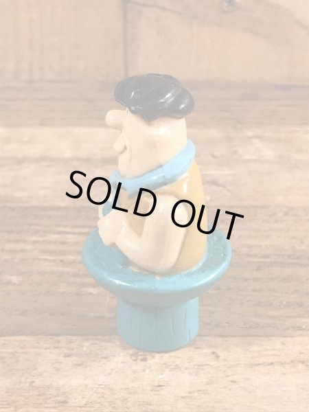 90’sのフリントストーンのフレッドのヴィンテージのミールトイ