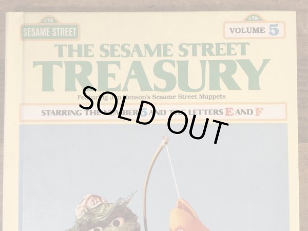 80年代頃のセサミストリートのビンテージの絵本
