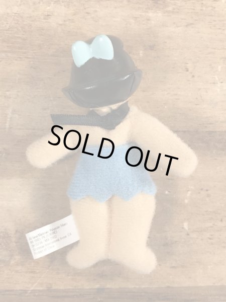 80’sのフリントストーンのベティのヴィンテージのミールトイ