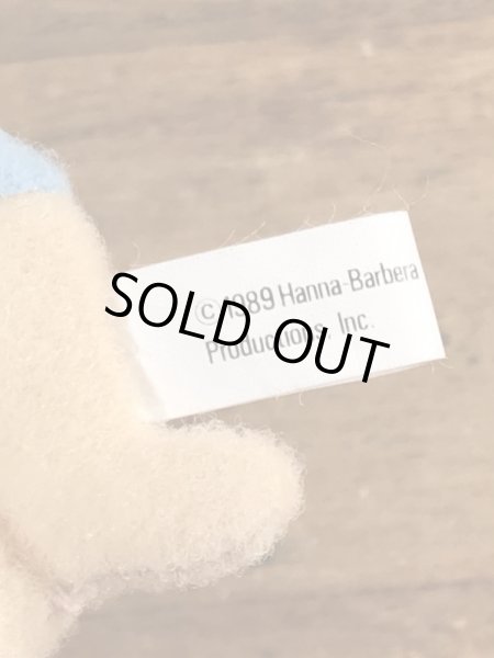 80年代頃のフリントストーンのベティのビンテージのミニぬいぐるみ