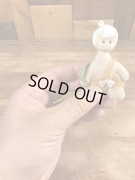 80年代頃のフリントストーンのバンバンのビンテージのミールトイ